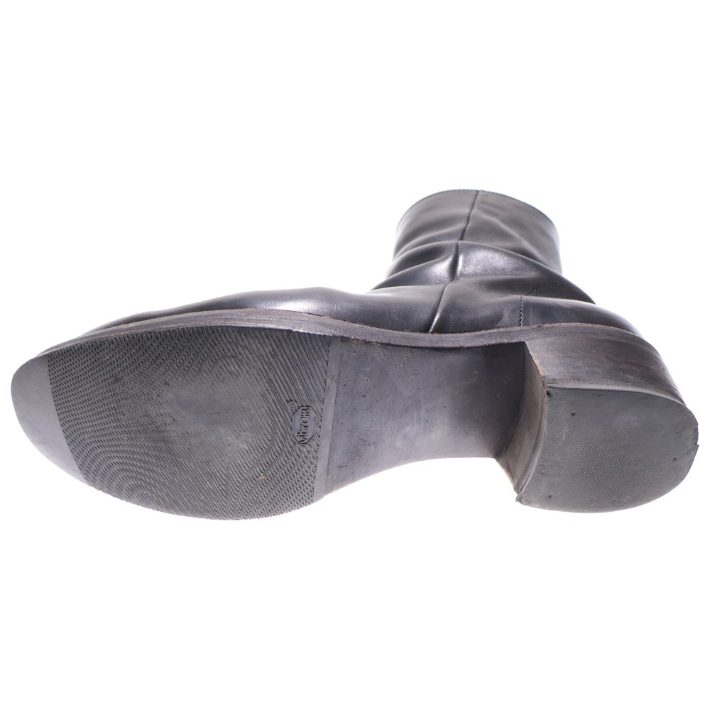 ISAMU KATAYAMA BACKLASH(イサムカタヤマバックラッシュ) ×GUIDI CALF CRINKLE SIDEZIP BOOTS グイディ オイルカーフ 製品シワ加工 レザーサイドジップブーツ ブラック 646