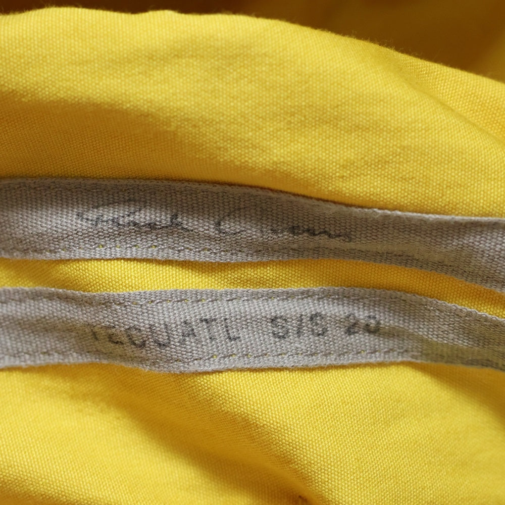 Rick Owens(リックオウエンス) 20SS BAUHAUS POD SHORT バウハウス ポッド ショーツ マルチポケットハーフパンツ イエロー RR20S7389-TE