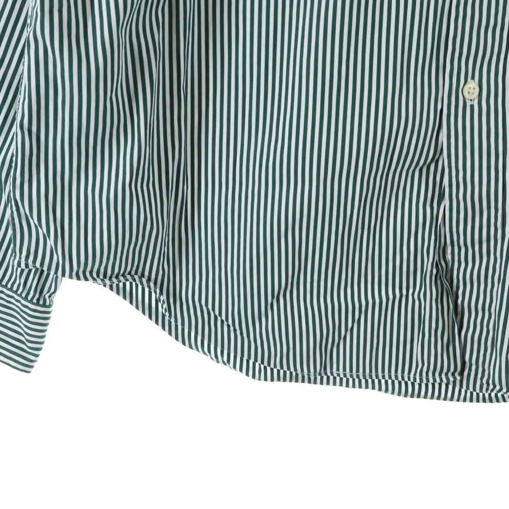 Polo GOLF Ralph Lauren(ポロゴルフラルフローレン) ストライプ ボタンダウン 長袖 シャツ グリーン