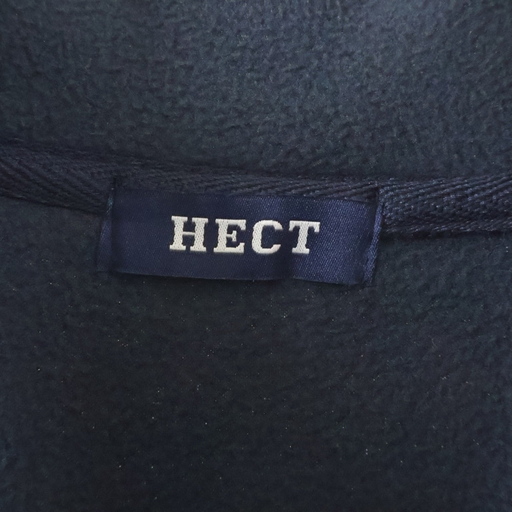 HECT(ヘクト) ハーフジップ フリース ジャケット ネイビー