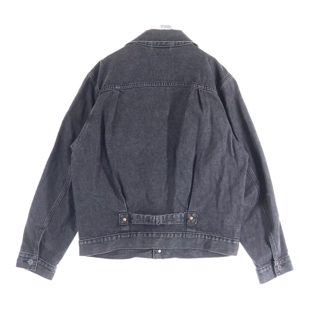 Levi's premium(リーバイスプレミアム) TYPE I TRUCKER STONEWASH ファーストタイプ ストーンウォッシュ加工 デニムトラッカージャケット ブラック PC9-A3174-0000