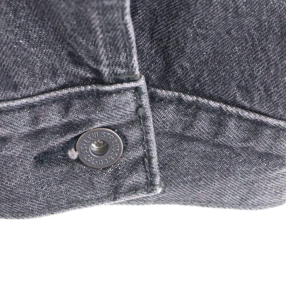 Levi's premium(リーバイスプレミアム) TYPE I TRUCKER STONEWASH ファーストタイプ ストーンウォッシュ加工 デニムトラッカージャケット ブラック PC9-A3174-0000