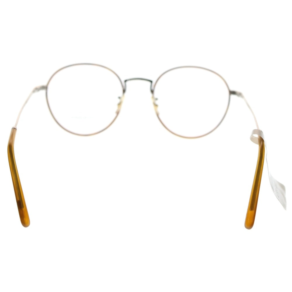 OLIVER PEOPLES(オリバーピープルズ) SIDELL サイデル メタルフレーム ボストン メガネ サングラス 眼鏡 ブラウン 0OV1333