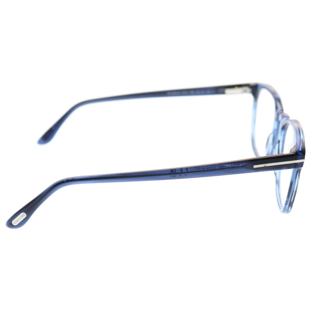 TOM FORD(トムフォード) BLUE BLOCK ブルー ブロック ブルーライトカット クリアフレーム ボストン メガネ サングラス 眼鏡 ブルー FT5868-B