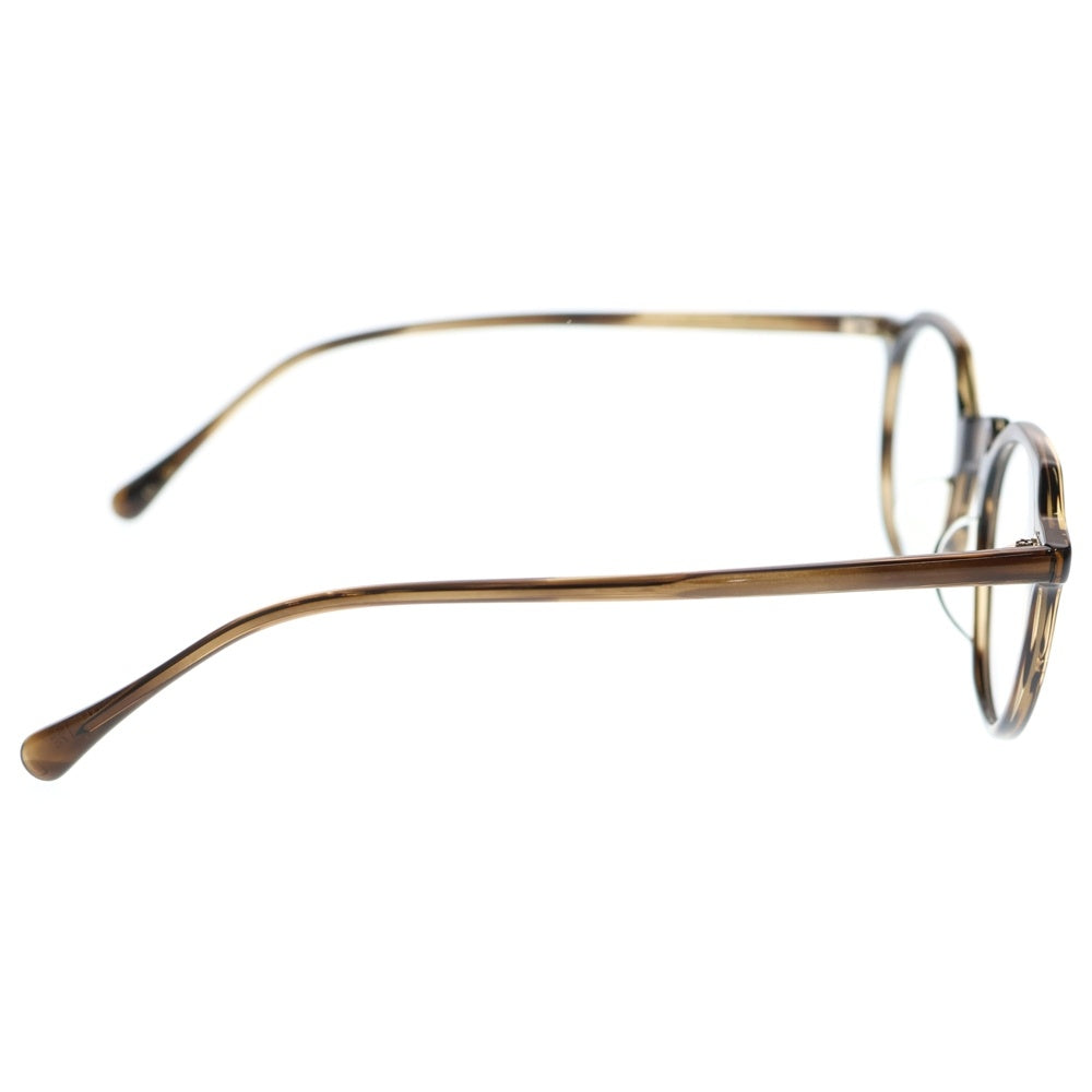 OLIVER PEOPLES(オリバーピープルズ) OP-L-XL クラウンパントシェイプ ロゴデザイン メガネ サングラス 眼鏡 ブラウン