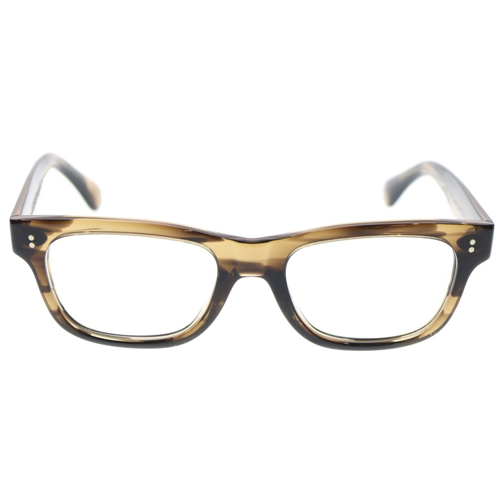 OLIVER PEOPLES(オリバーピープルズ) ROSSON ロッソン クリアフレーム ユニバーサルフィット メガネ サングラス 眼鏡 ブラウン OV5540U