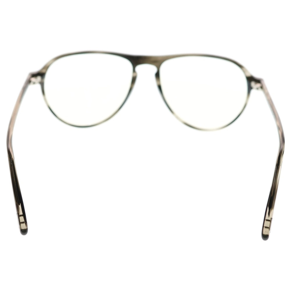 TOM FORD(トムフォード) LIGHT BLOCK ライト ブロック オーバル トーティシェル メガネ サングラス 眼鏡 ブラック FT5869-B