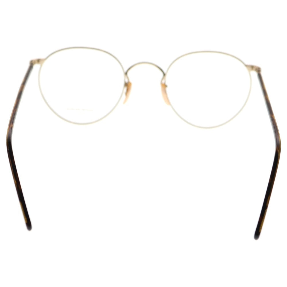 OLIVER PEOPLES(オリバーピープルズ) OP-78 ボストン クラシックフレーム ロゴデザイン メガネ サングラス 眼鏡 アンティークゴールド 0OV7967