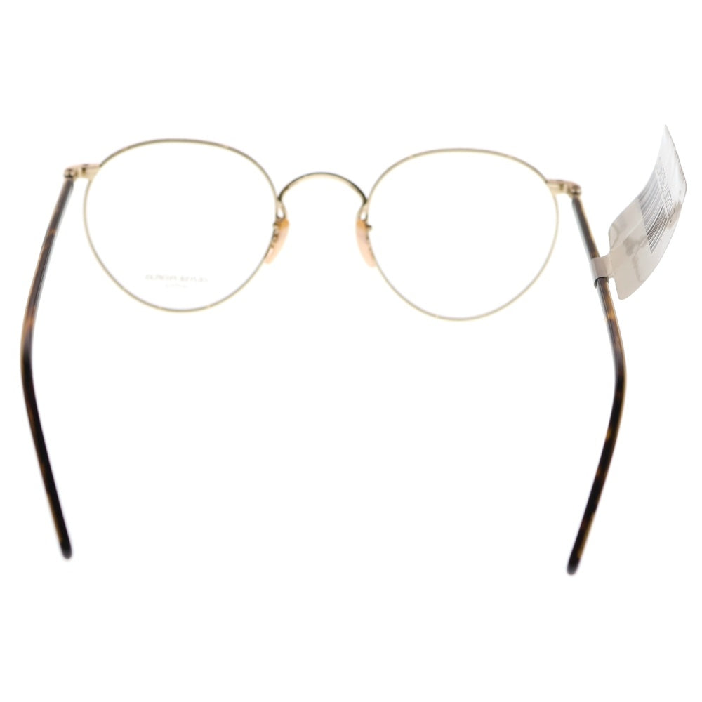 OLIVER PEOPLES(オリバーピープルズ) OP-78 ボストン クラシックフレーム ロゴデザイン メガネ サングラス 眼鏡 アンティークゴールド 0OV7967