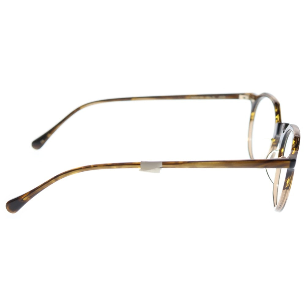 OLIVER PEOPLES(オリバーピープルズ) OP-L-XL クラウンパントシェイプ ロゴデザイン メガネ サングラス 眼鏡 ブラウン