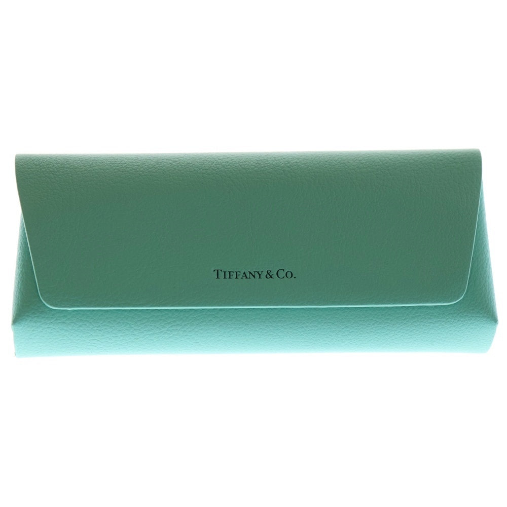 TIFFANY & Co.(ティファニー) ハードウェアモチーフ カラーレンズ スクエア サングラス 眼鏡 ブルー TF3094