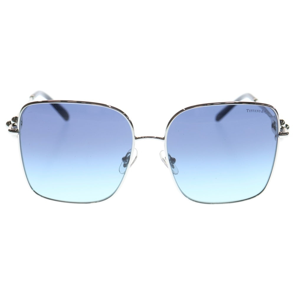 【付属品完備】TIFFANY&Co. ティファニー サングラス メガネ　ブルー TIFFANY & Co.(ティファニー) ハードウェアモチーフ カラーレンズ