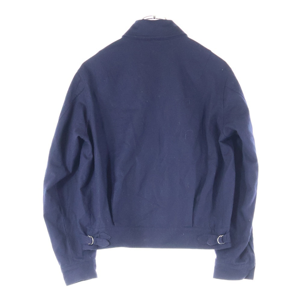 COMOLI(コモリ) 16AW フラノZIP ウール ジャケット ブルゾン ネイビー J03-01007