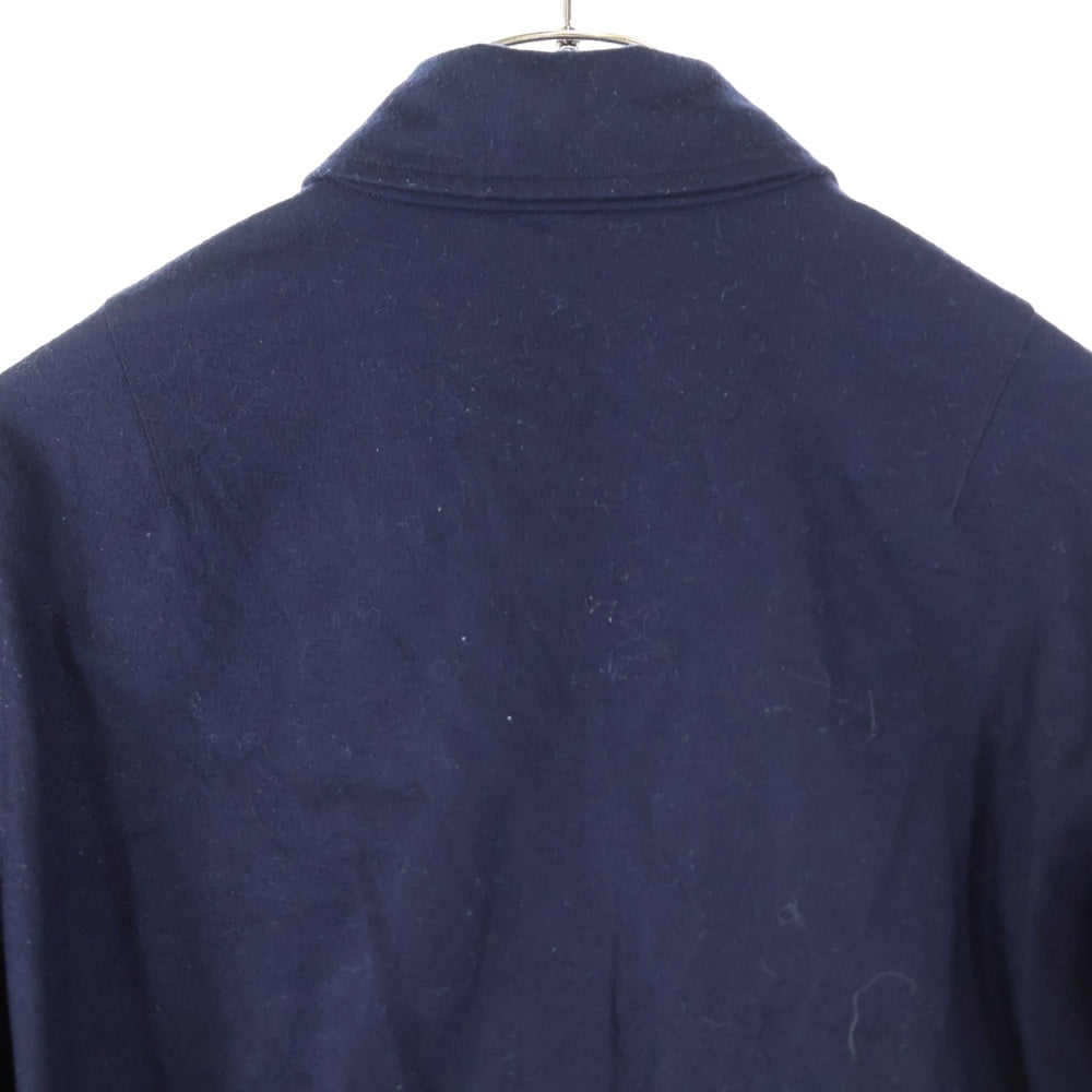 COMOLI(コモリ) 16AW フラノZIP ウール ジャケット ブルゾン ネイビー J03-01007