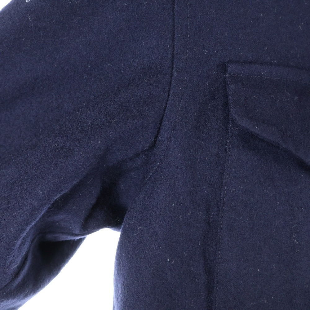 COMOLI(コモリ) 16AW フラノZIP ウール ジャケット ブルゾン ネイビー J03-01007