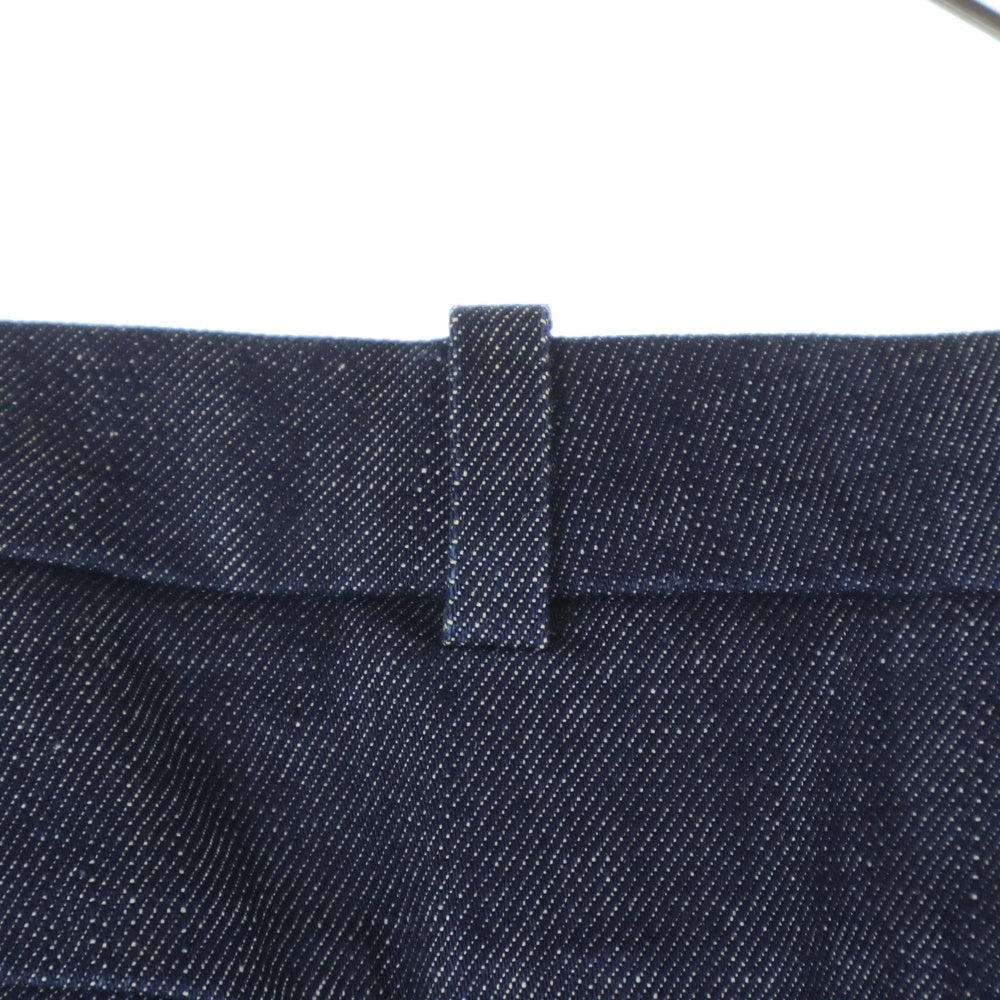 BALENCIAGA(バレンシアガ) センタープレス テーパードデニムスラックスパンツ インディゴ 293722 TBEA6