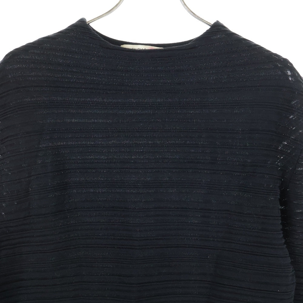 BALENCIAGA(バレンシアガ) ハーフスリーブ コットンワンピース ドレス レディース ブラック 293639 T3055