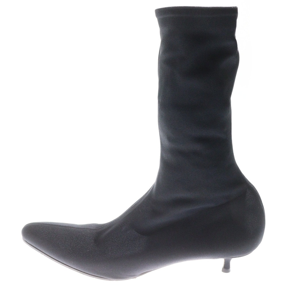 BALENCIAGA(バレンシアガ) ポインテッドトゥ ヒールソックスブーツ レディース ブラック