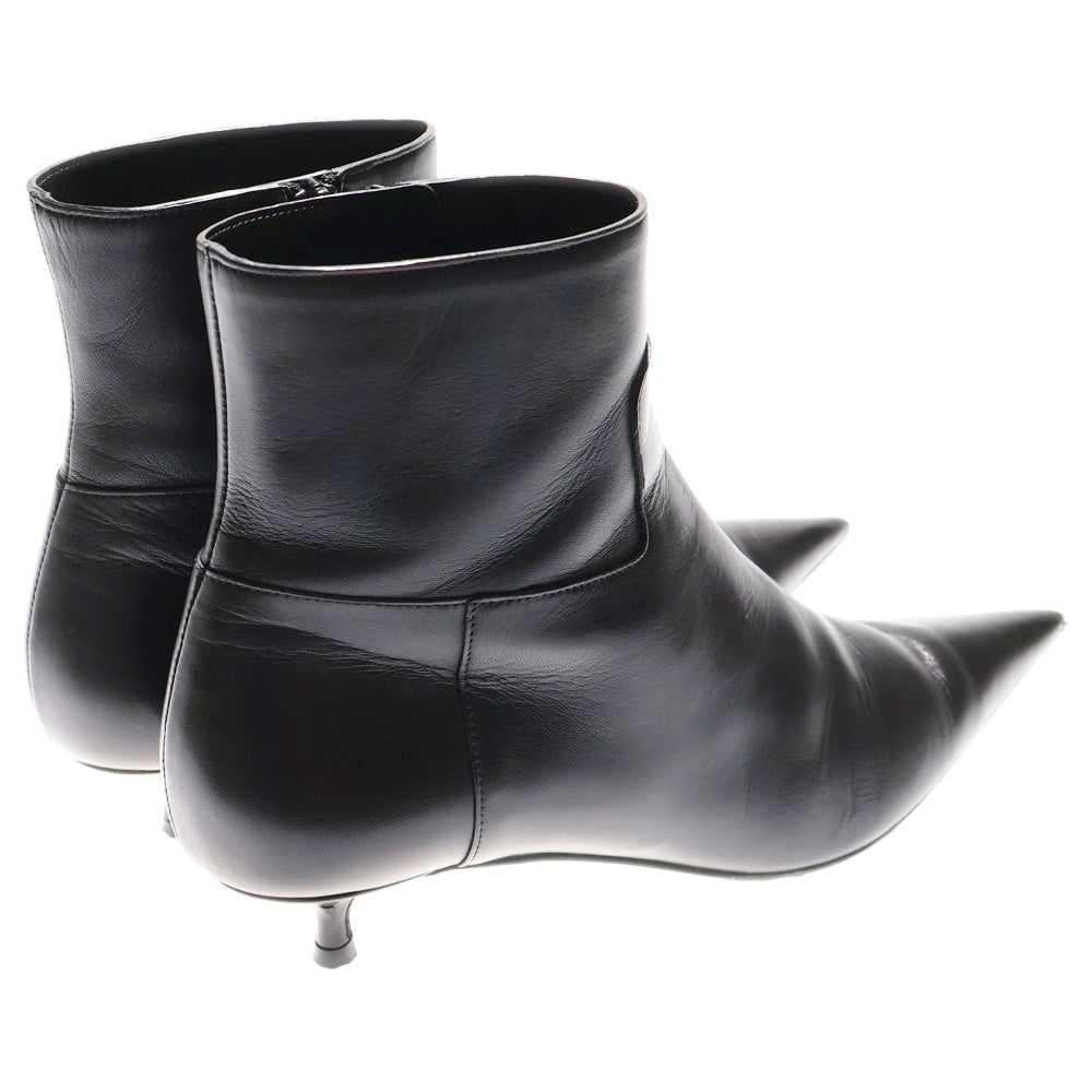 BALENCIAGA(バレンシアガ) ポインテッドトゥ ショートヒールブーツ レディース ブラック 531751