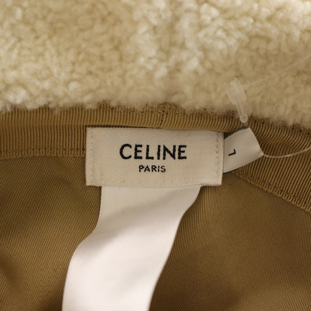 CELINE(セリーヌ) 24SS トリオンフ チャプカハット 帽子 ベージュ 2AUK4642F.02BG