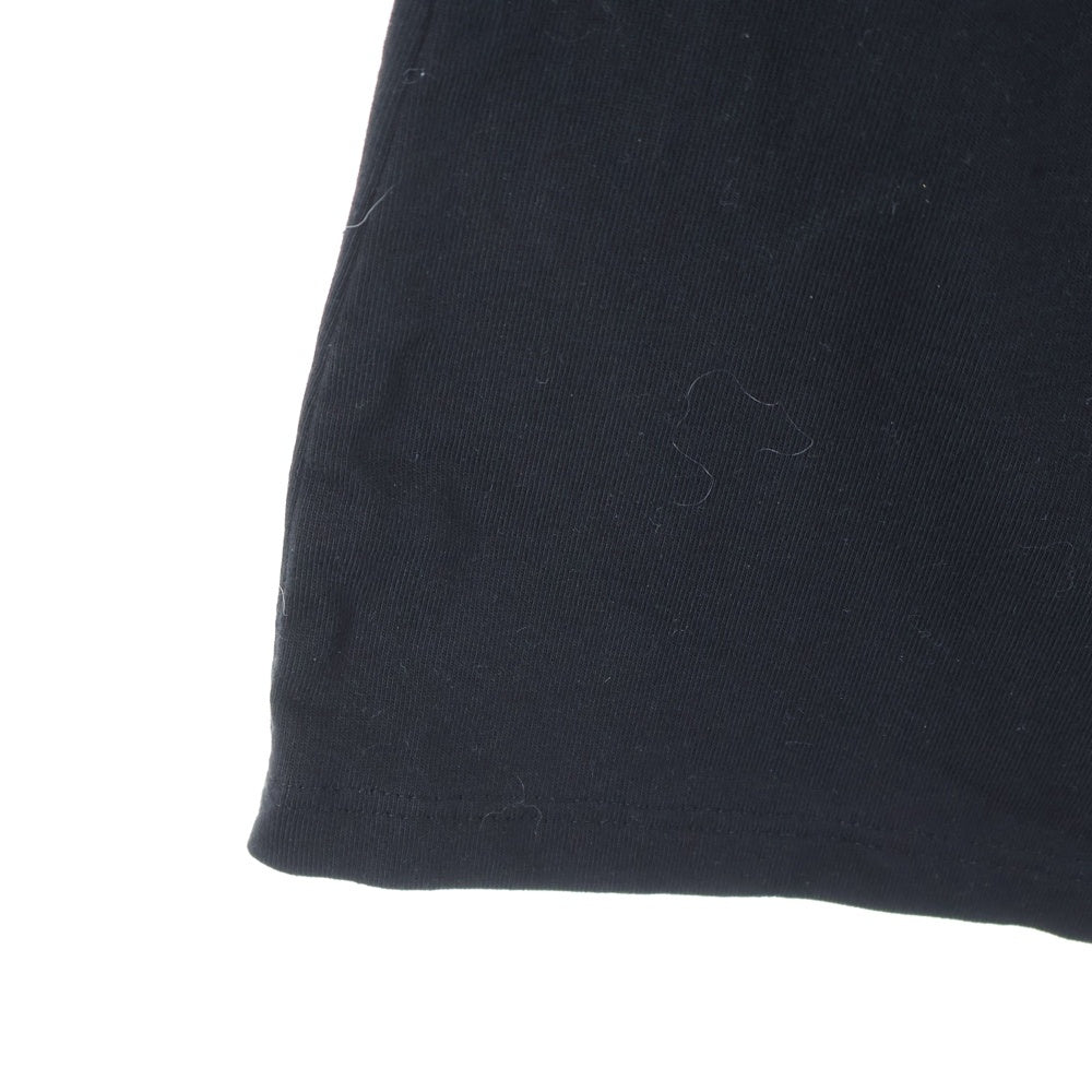 Rick Owens DRKSHDW(リックオウエンス ダークシャドウ) 25SS GETH BELAS ゲスベラ ドローストリング コットン スウェット ワイドパンツ ブラック DU01E3378-RIG