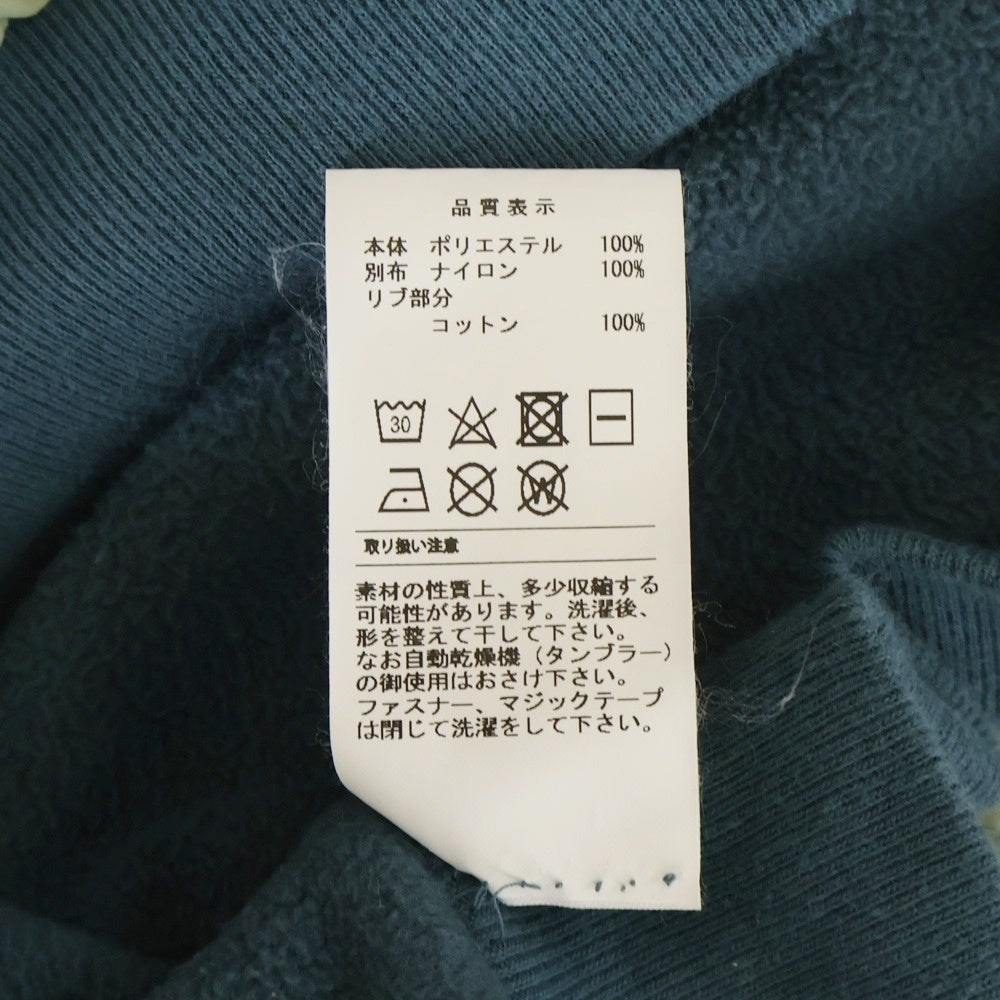 DESCENDANT(ディセンダント) TIDE HALFZIP FLEECE LS SHIRT タイド ハーフジップ フリース長袖ジャケット カーキ