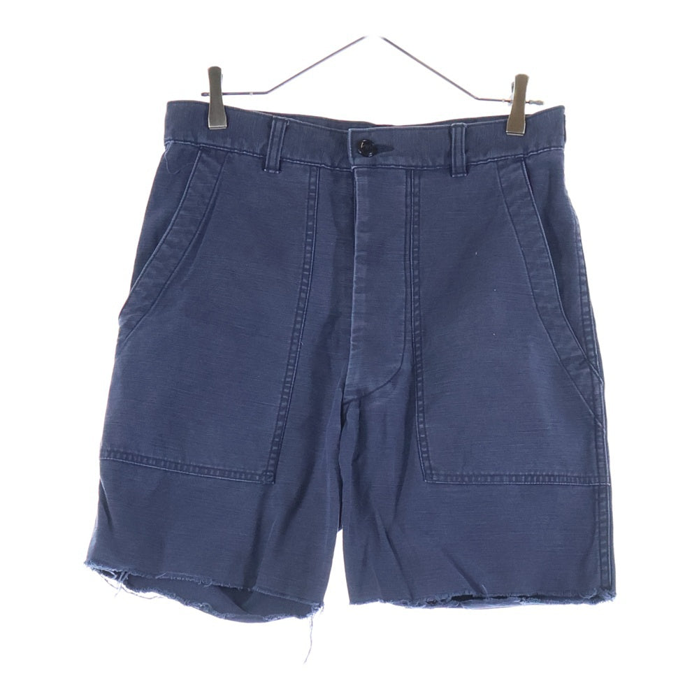 MADISONBLUE(マディソンブルー) FATIGUE SHORTS ダメージ加工 ファティーグショーツ ハーフパンツ ネイビー MB171-3003
