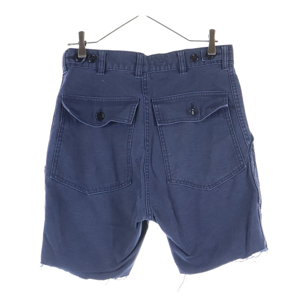 MADISONBLUE(マディソンブルー) FATIGUE SHORTS ダメージ加工 ファティーグショーツ ハーフパンツ ネイビー MB171-3003