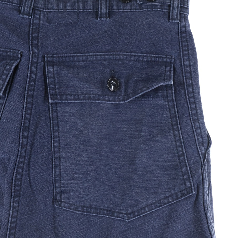 MADISONBLUE(マディソンブルー) FATIGUE SHORTS ダメージ加工 ファティーグショーツ ハーフパンツ ネイビー MB171-3003