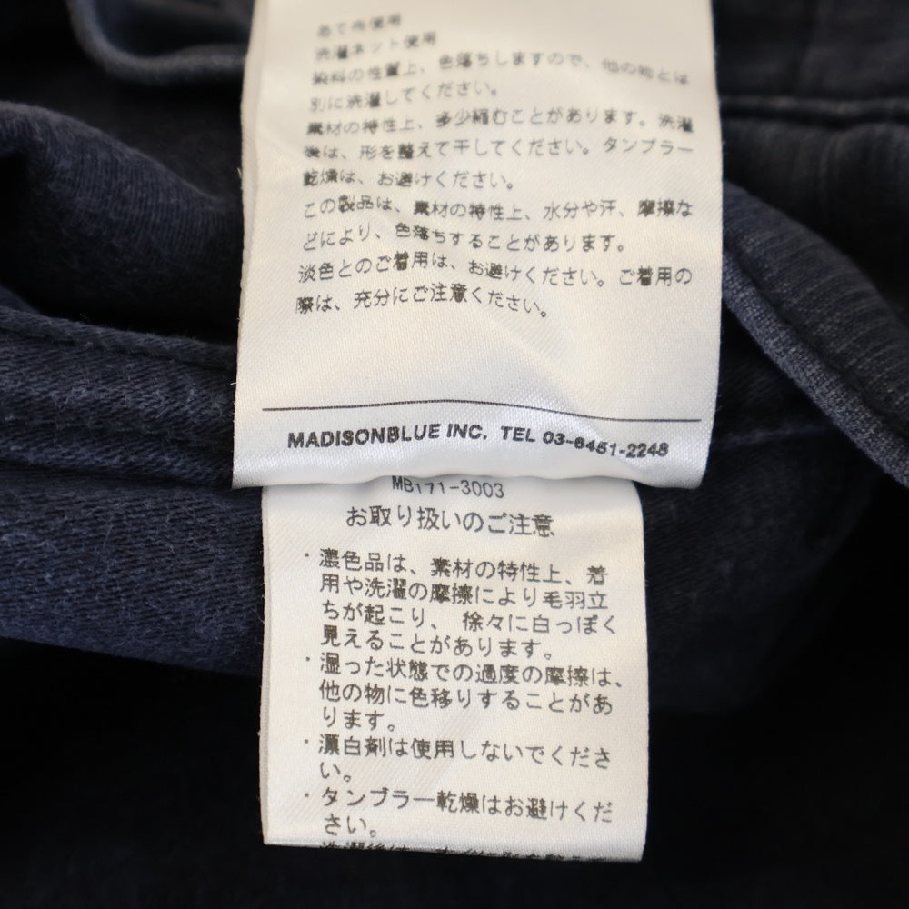 MADISONBLUE(マディソンブルー) FATIGUE SHORTS ダメージ加工 ファティーグショーツ ハーフパンツ ネイビー MB171-3003