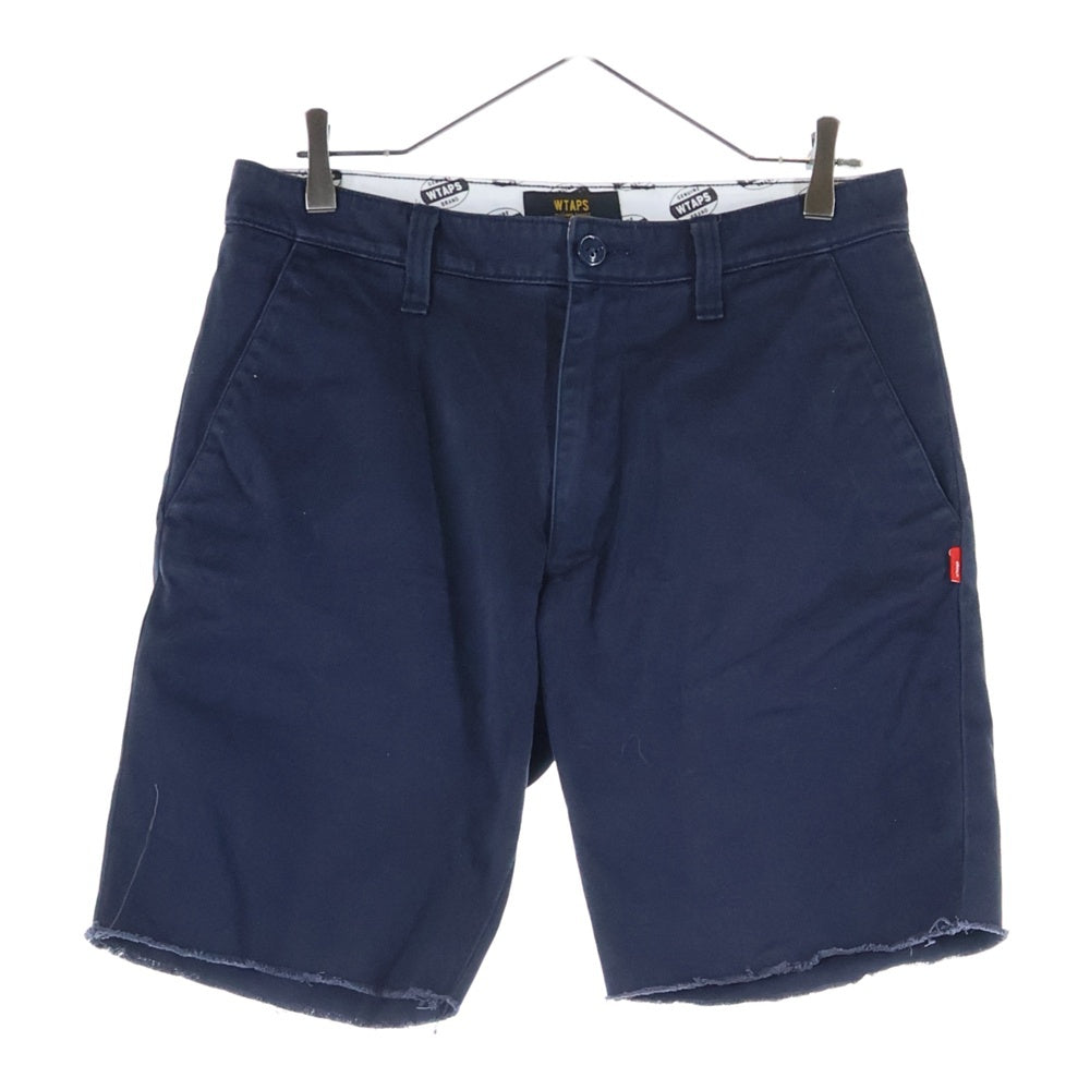 WTAPS(ダブルタップス) KHAKI SHORTS コットン カーキショーツ ハーフパンツ ネイビー 151LTDT-PTM05