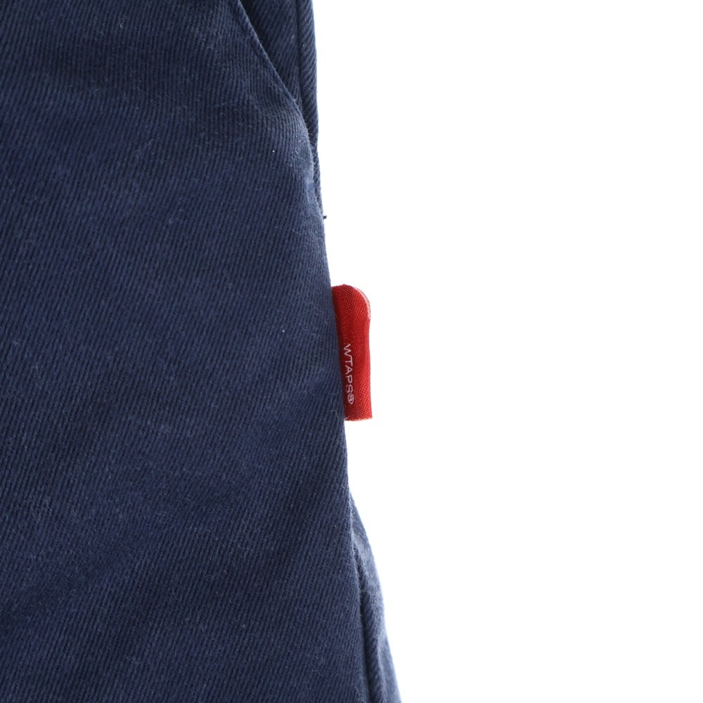 WTAPS(ダブルタップス) KHAKI SHORTS コットン カーキショーツ ハーフパンツ ネイビー 151LTDT-PTM05