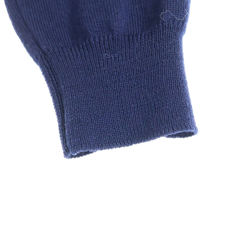 NO BRAND(ノーブランド) EDITIONS M.R エディションズエムアール ウールニット カーディガン セーター ネイビー 45213-81-019