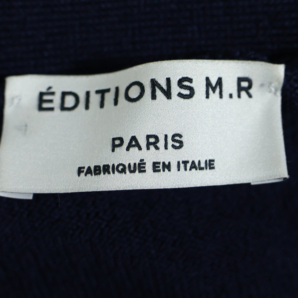 NO BRAND(ノーブランド) EDITIONS M.R エディションズエムアール ウールニット カーディガン セーター ネイビー 45213-81-019