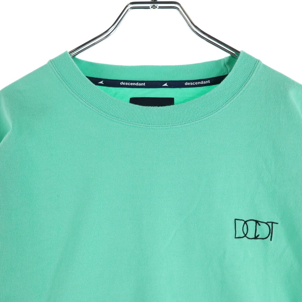 DESCENDANT(ディセンダント) PORT ORGANIC COTTON LS ポートオーガニック 長袖Tシャツ カットソー グリーン