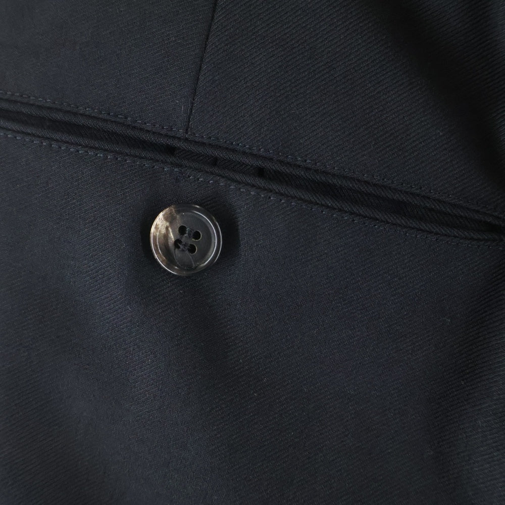 BAND OF OUTSIDERS(バンドオブアウトサイダーズ) ウール 2B シングルテーラードジャケット センタープレス スラックスパンツ セットアップ ブラック BO6D026/BO3M025