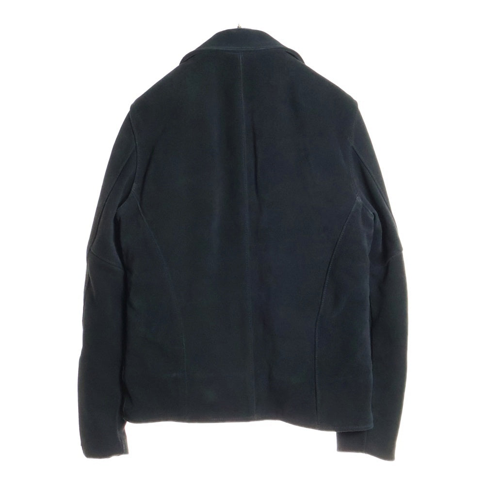 VANSON(バンソン) 16AW ×Ron Herman EXCLUSIVE ロンハーマン エクスクルーシブ 裏ボア スエードカウレザー ダブルライダースジャケット ブラック 21188
