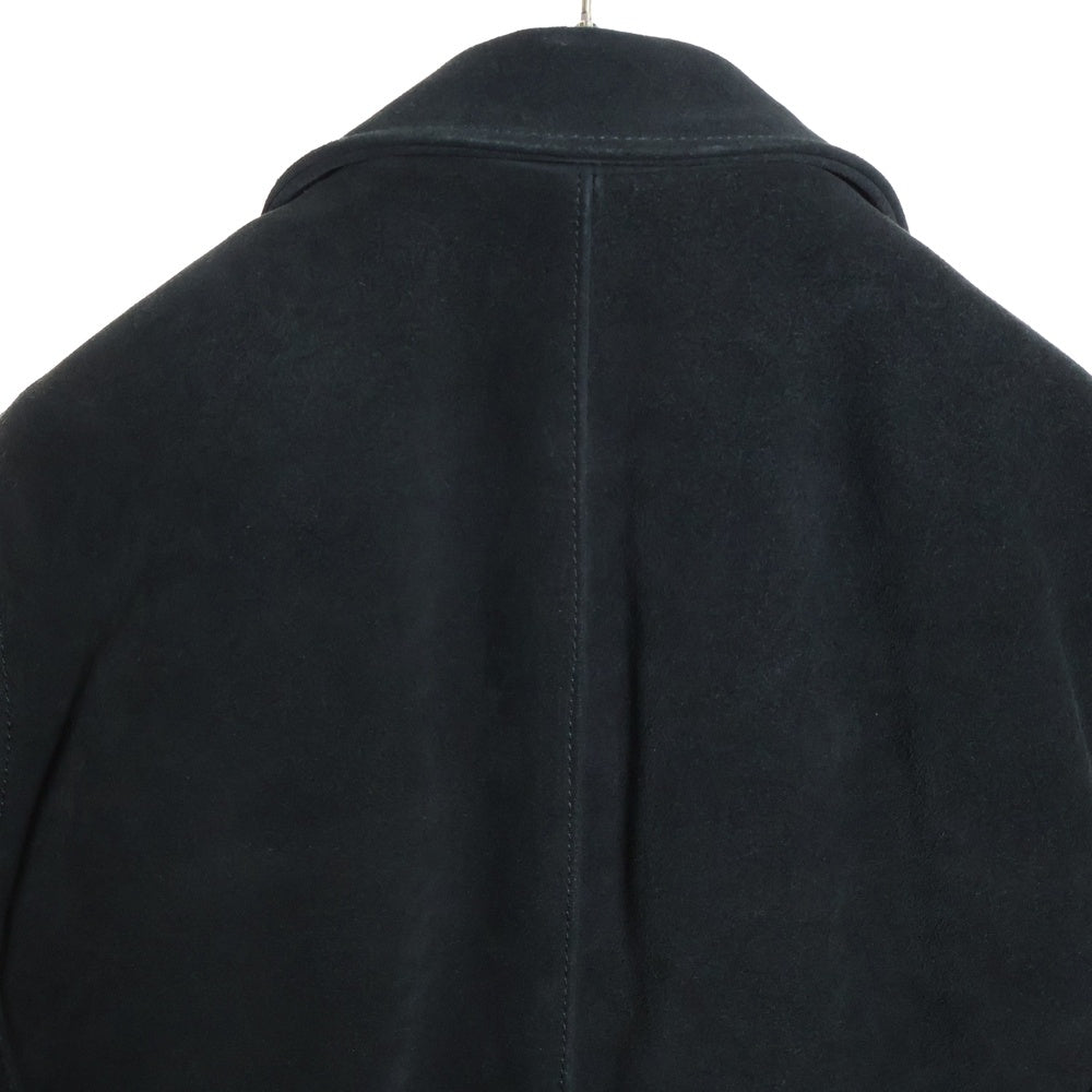 VANSON(バンソン) 16AW ×Ron Herman EXCLUSIVE ロンハーマン エクスクルーシブ 裏ボア スエードカウレザー ダブルライダースジャケット ブラック 21188