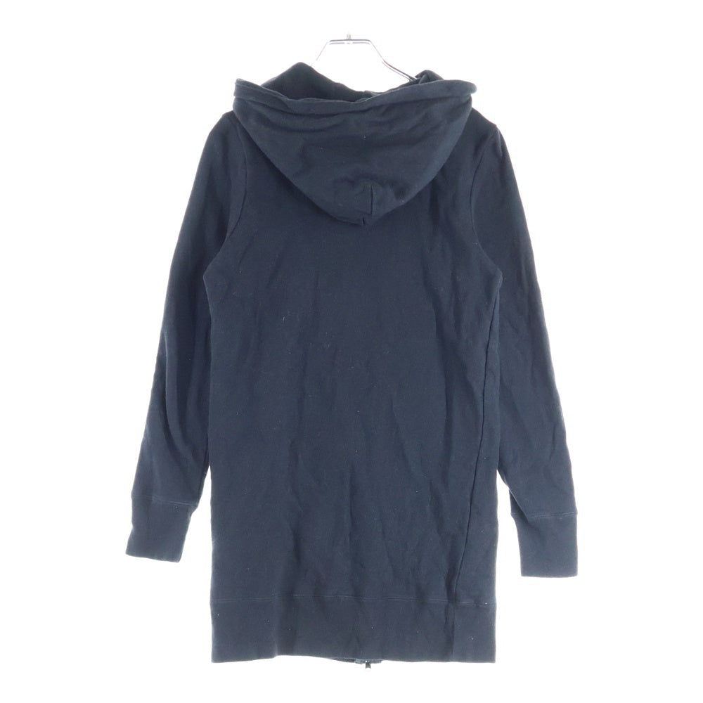 A BATHING APE(アベイシングエイプ) フロントマルチカラーロゴ ジップアップパーカー フーディー レディース ブラック
