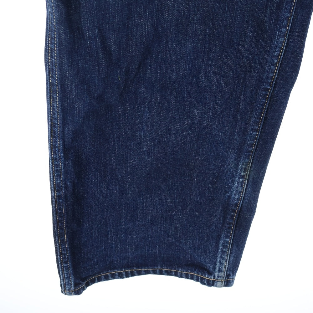 A BATHING APE(アベイシングエイプ) バックポケットエイプヘッドプリント ジップフライデニムパンツ インディゴ