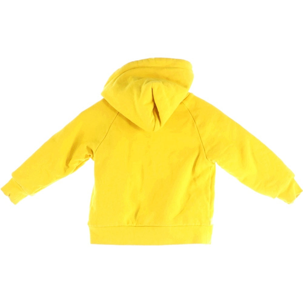 A BATHING APE(アベイシングエイプ) リバーシブル 総柄 プルオーバースウェットパーカー フーディー イエロー/マルチカラー キッズ