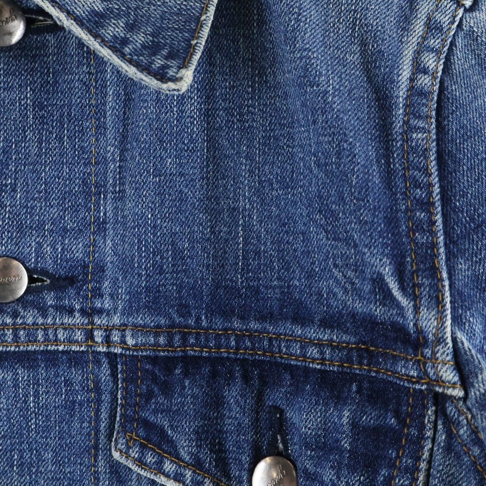 green(グリーン) デニムトラッカージャケット レディース インディゴ