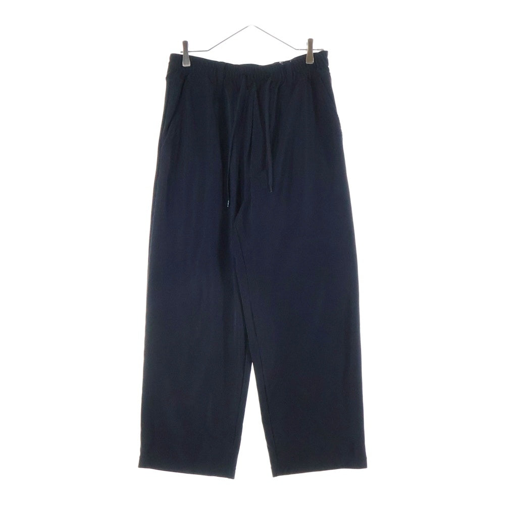 iroquois(イロコイ) 裾ジップ イージーパンツ ブラック