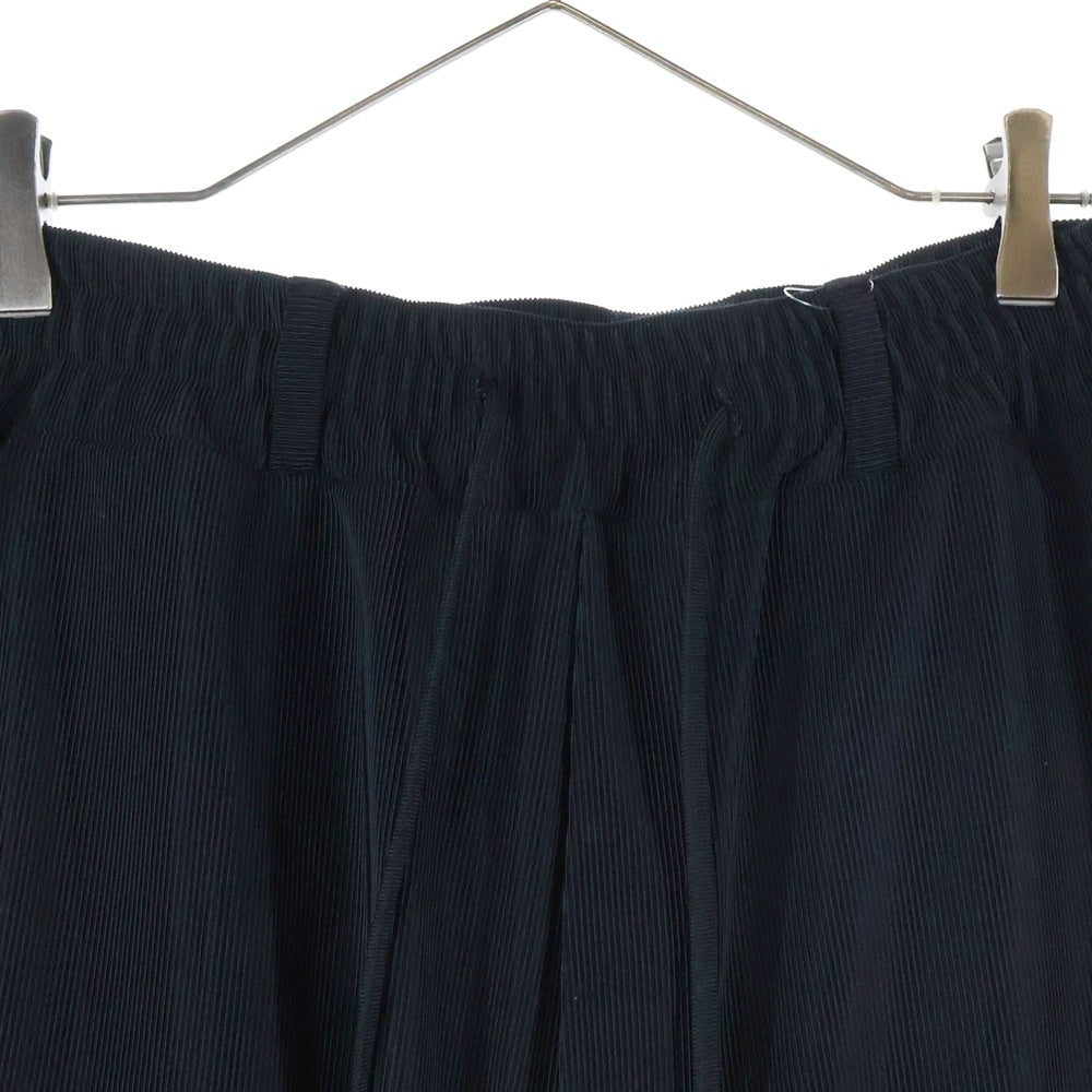 iroquois(イロコイ) 裾ジップ イージーパンツ ブラック