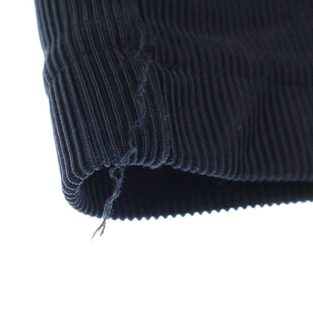 iroquois(イロコイ) 裾ジップ イージーパンツ ブラック