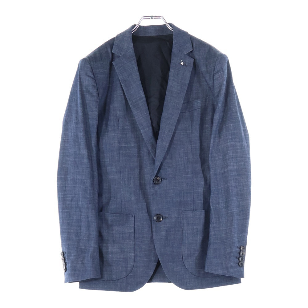 1 PIU 1 UGUALE 3(ウノピゥウノウグァーレトレ) セットアップスーツ テーラードジャケット スラックスパンツ ネイビー MRB556 / MRP522