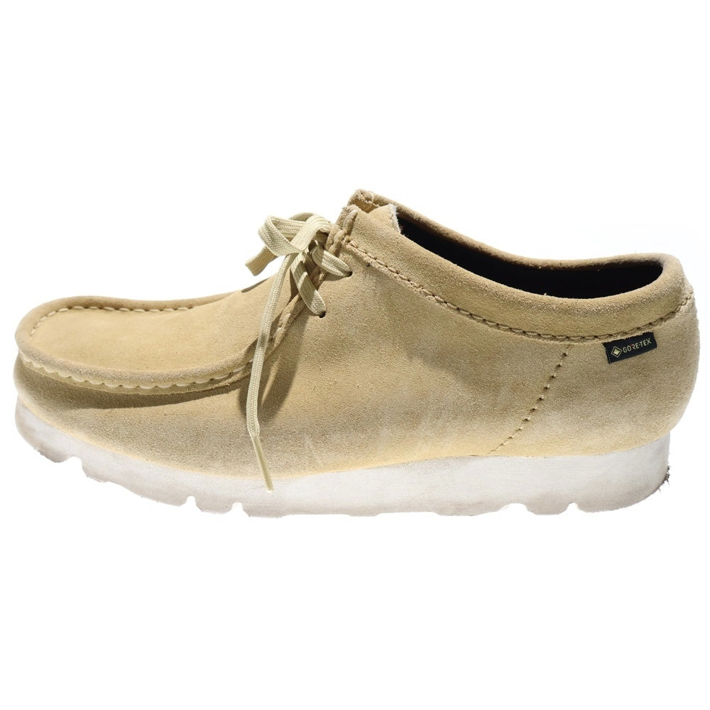 Clarks(クラークス) Wallabee GORE-TEX ワラビー ゴアテックス スウェード シューズ ベージュ