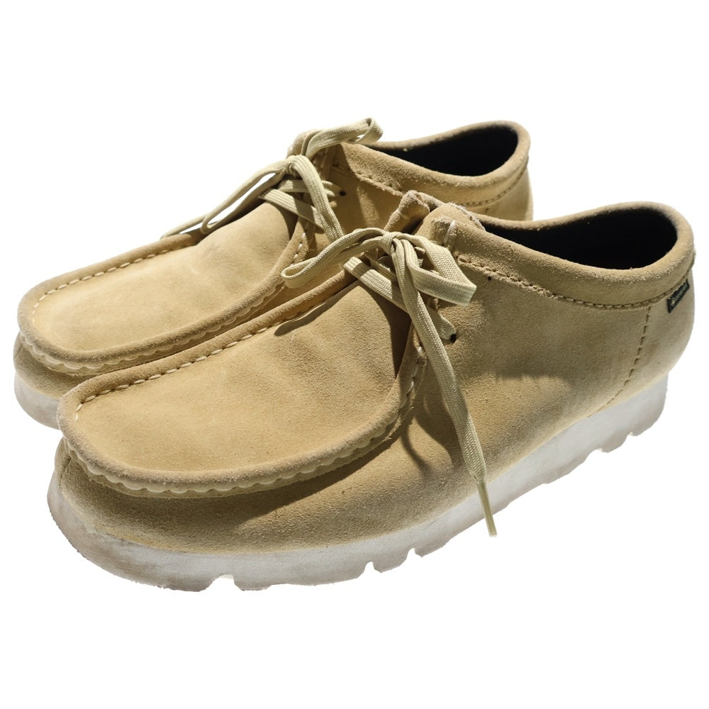 Clarks(クラークス) Wallabee GORE-TEX ワラビー ゴアテックス スウェード シューズ ベージュ