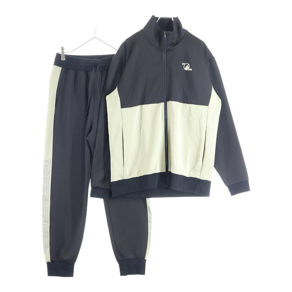 NO BRAND(ノーブランド) ENMER (エンメール) トラックジャケット トラックパンツ ジャージ セットアップ ブラック