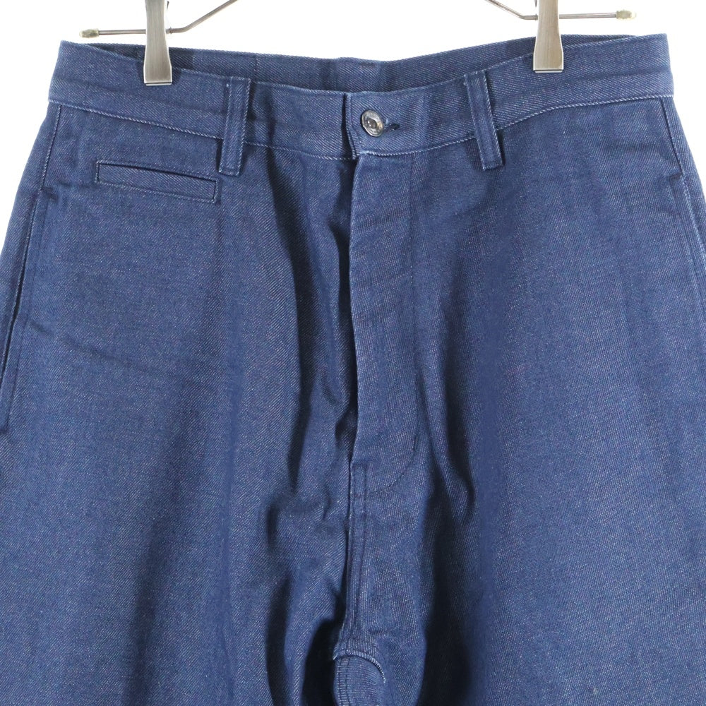 ENMER(エンメール) テーパード デニム パンツ ボトムス インディゴ